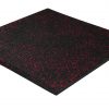 NATURAL SMART RUBBER FLOORS WITH RED EPDM CROSS SECTION