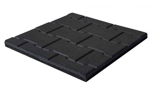 SMART I TYPE RUBBER FLOORS BLACK CROSS SECTION